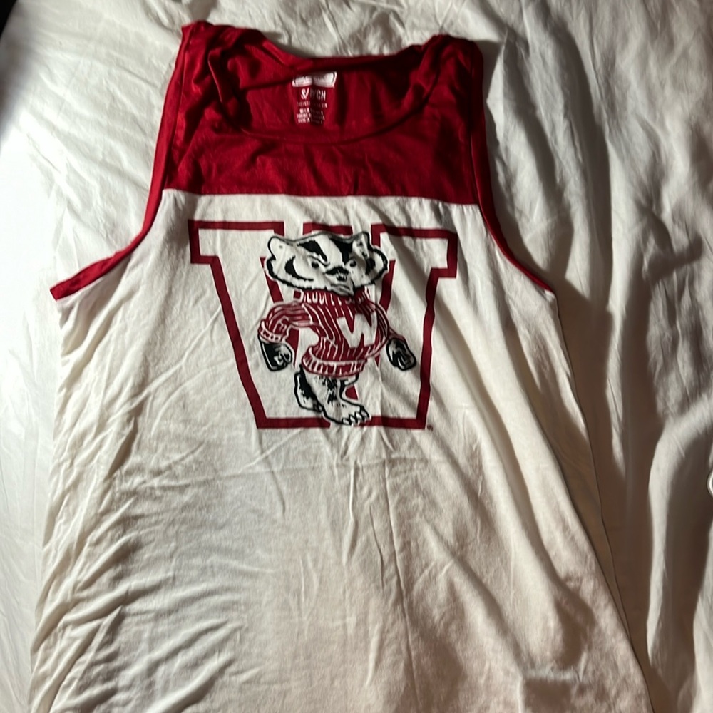 Wisconsin Badgers tank top. Size small.